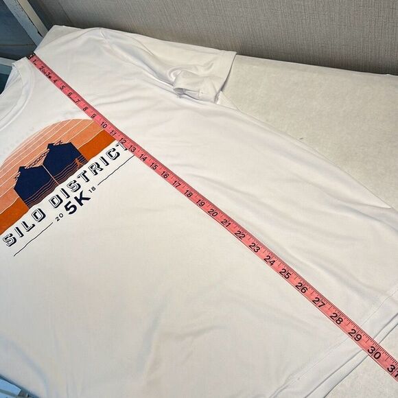 Magnolia Silo District 5k Athletic Shirt 2018 Sz XL Race Running Fitness Exercis - Picture 7 of 7